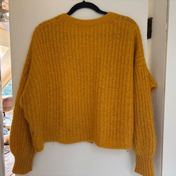 Sezane Basile Cardigan - gold - M - Picture 4 of 5